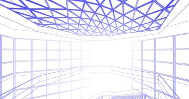 soyut mimari duvar kağıdı, dijital arkaplan