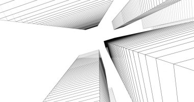 soyut mimari duvar kağıdı, dijital arkaplan