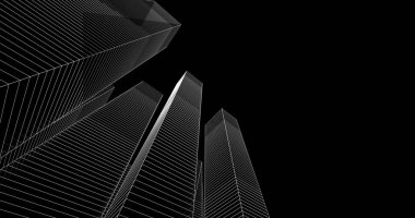 soyut mimari duvar kağıdı, dijital arkaplan