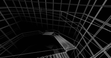 soyut mimari duvar kağıdı, dijital arkaplan