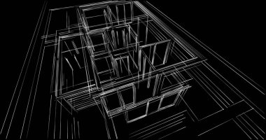 soyut mimari duvar kağıdı, dijital arkaplan