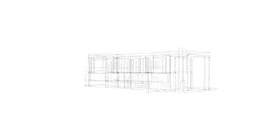 çizgili mimari duvar kağıdı, dijital arkaplan