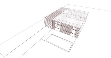 çizgili mimari duvar kağıdı, dijital arkaplan