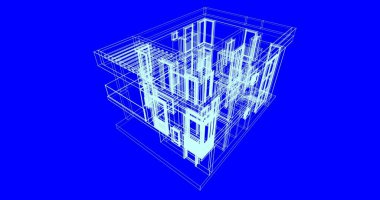 çizgili mimari duvar kağıdı, dijital arkaplan