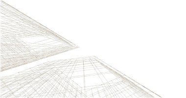 soyut mimari duvar kağıdı, dijital arkaplan