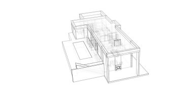 çizgili mimari duvar kağıdı, dijital arkaplan
