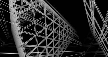 soyut mimari duvar kağıdı, dijital arkaplan