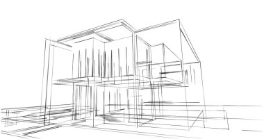 soyut mimari duvar kağıdı, dijital arkaplan