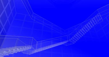 soyut mimari duvar kağıdı, dijital arkaplan