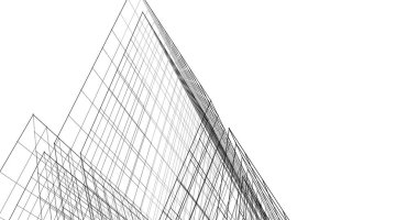 soyut mimari duvar kağıdı, dijital arkaplan