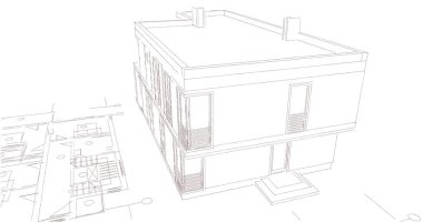 çizgili mimari duvar kağıdı, dijital arkaplan