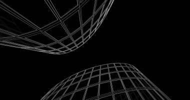 soyut mimari duvar kağıdı, dijital arkaplan