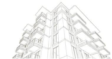 çizgili mimari duvar kağıdı, dijital arkaplan