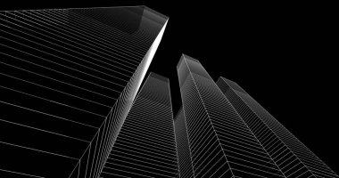 soyut mimari duvar kağıdı, dijital arkaplan