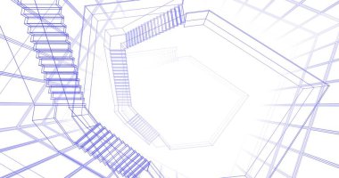 soyut mimari duvar kağıdı, dijital arkaplan