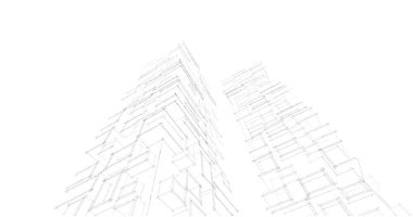 soyut mimari duvar kağıdı, dijital arkaplan