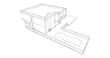 çizgili mimari duvar kağıdı, dijital arkaplan