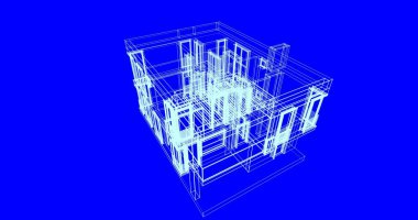 çizgili mimari duvar kağıdı, dijital arkaplan