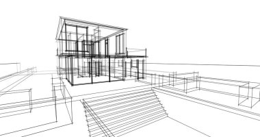 soyut mimari duvar kağıdı, dijital arkaplan
