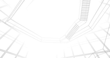 soyut mimari duvar kağıdı, dijital arkaplan