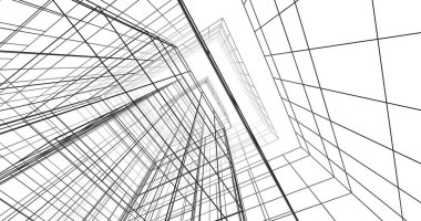 soyut mimari duvar kağıdı, dijital arkaplan