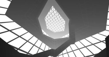 soyut mimari duvar kağıdı, dijital arkaplan