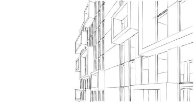 soyut mimari duvar kağıdı, dijital arkaplan