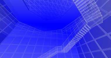 soyut mimari duvar kağıdı, dijital arkaplan