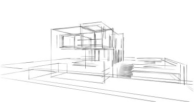 soyut mimari duvar kağıdı, dijital arkaplan