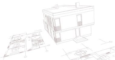 çizgili mimari duvar kağıdı, dijital arkaplan