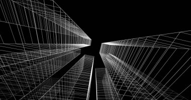 soyut mimari duvar kağıdı, dijital arkaplan