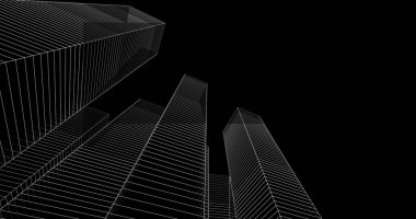 soyut mimari duvar kağıdı, dijital arkaplan