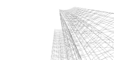 soyut mimari duvar kağıdı, dijital arkaplan