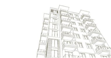 çizgili mimari duvar kağıdı, dijital arkaplan