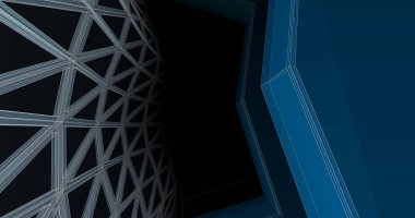 soyut mimari duvar kağıdı, dijital arkaplan