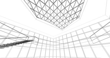 soyut mimari duvar kağıdı, dijital arkaplan