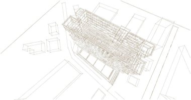 soyut mimari duvar kağıdı, dijital arkaplan