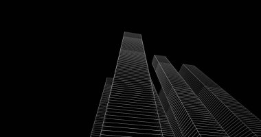 soyut mimari duvar kağıdı, dijital arkaplan