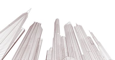 soyut mimari duvar kağıdı, dijital arkaplan