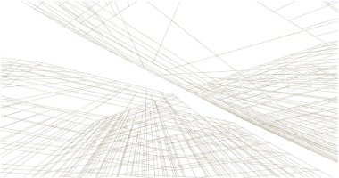 soyut mimari duvar kağıdı, dijital arkaplan