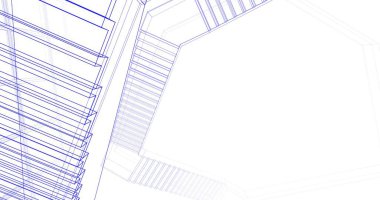 soyut mimari duvar kağıdı, dijital arkaplan