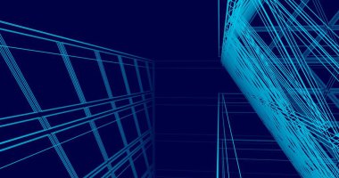 soyut mimari duvar kağıdı, dijital arkaplan