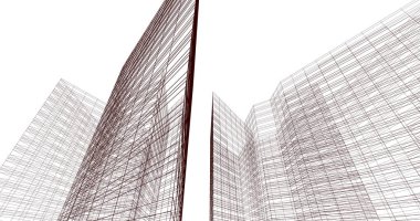 soyut mimari duvar kağıdı, dijital arkaplan