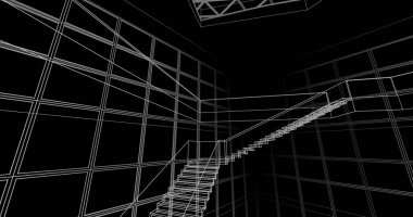 soyut mimari duvar kağıdı, dijital arkaplan