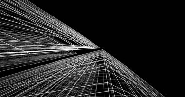 soyut mimari duvar kağıdı, dijital arkaplan