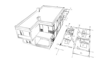 çizgili mimari duvar kağıdı, dijital arkaplan