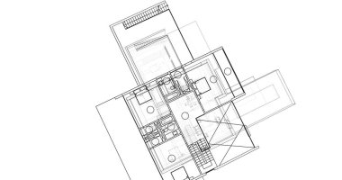 soyut mimari duvar kağıdı, dijital arkaplan
