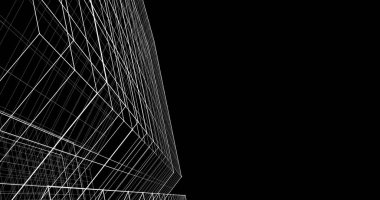 soyut mimari duvar kağıdı, dijital arkaplan