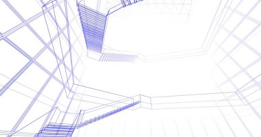 soyut mimari duvar kağıdı, dijital arkaplan