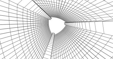 soyut mimari duvar kağıdı, dijital arkaplan